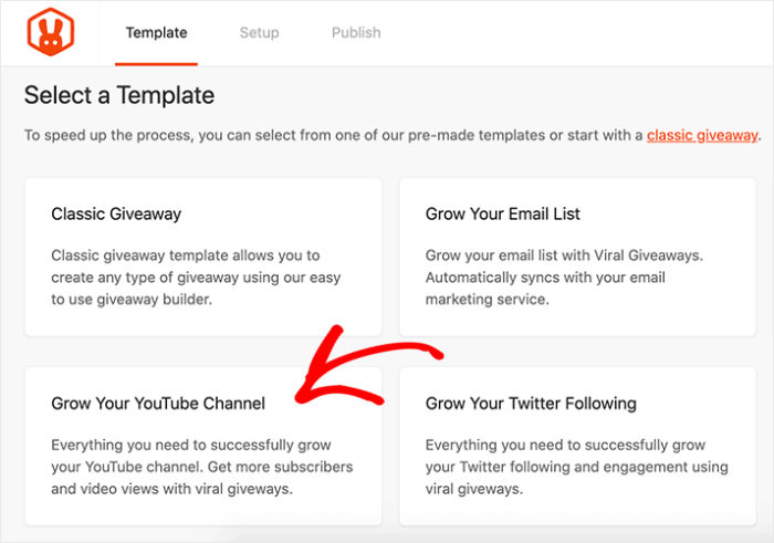 sorteo en youtube con raffepress