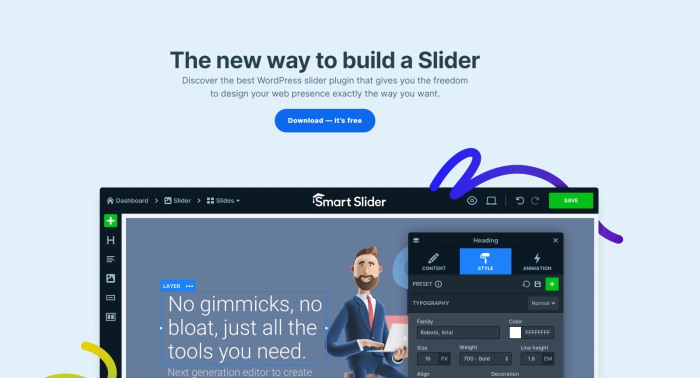smart slider 3 youtube slider plugin