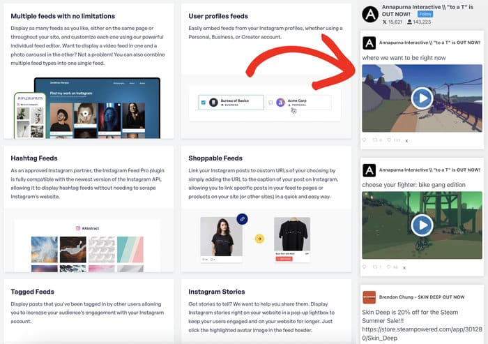 sidebar widget example twitter timeline