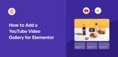 elementorにYoutubeビデオギャラリーを追加する