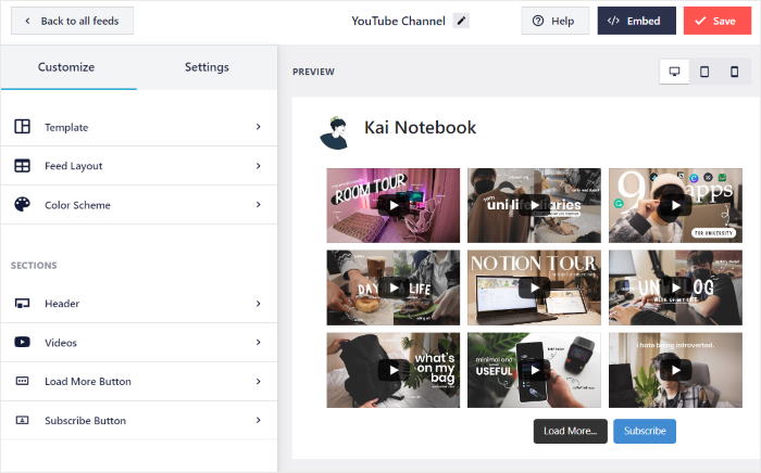 youtube personalización gratuita