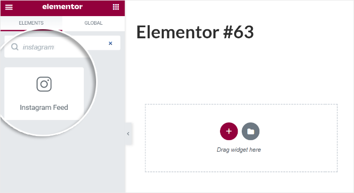 Suche nach Instagram Feed Widget Elementor