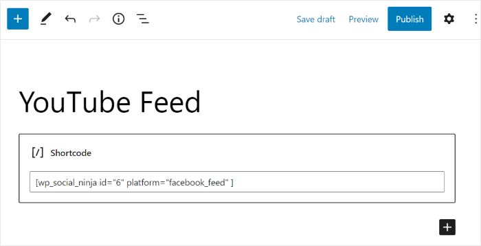 wpソーシャル忍者埋め込みショートコードペースト