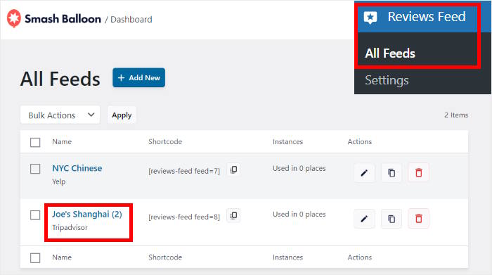 open feed in live feed editor reviews feed pro