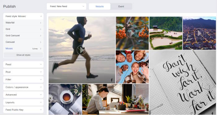 live feed editor curator io alternative