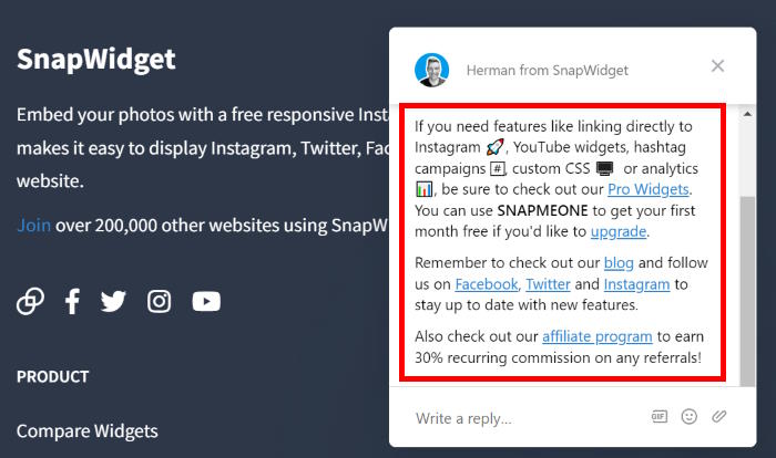 Ressourcen snapwidget