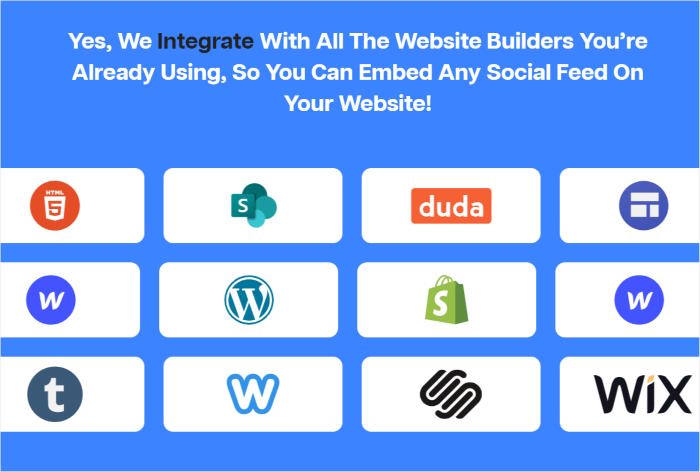 creadores de sitios web compatibles sociablekit