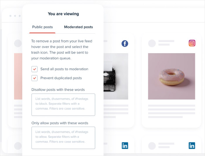 Entsafterfilter und moderat.