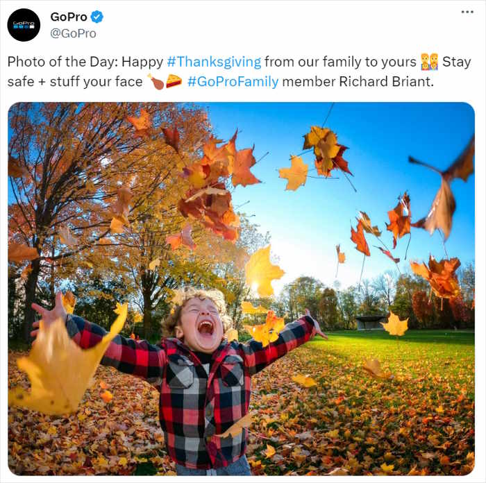 gopro twitter ejemplo