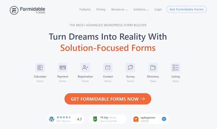 best file upload plugin formidable forms homepage
