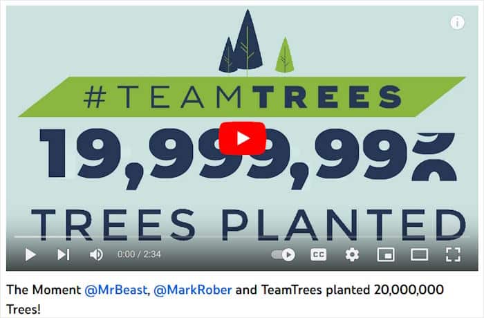 ejemplo de colaboración en youtube