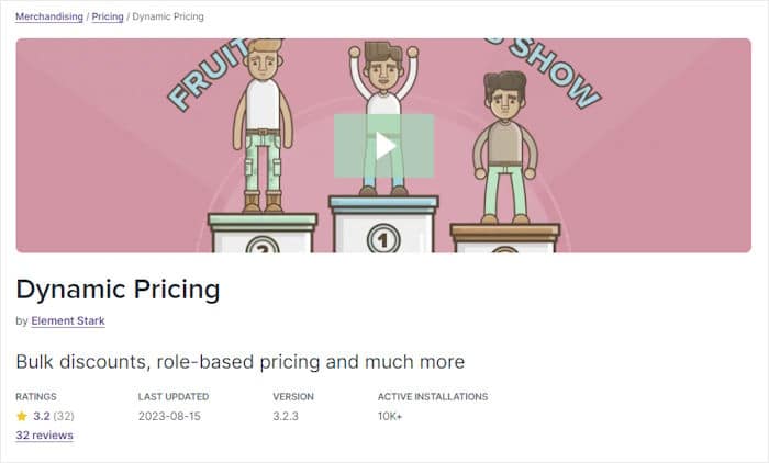 Dynamic Pricing plugin for WooCommerce