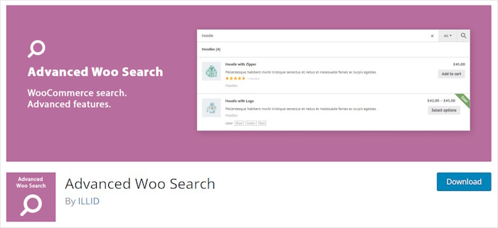 advanced woo search プラグイン