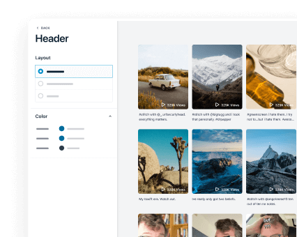 Intuitive Feed Editor