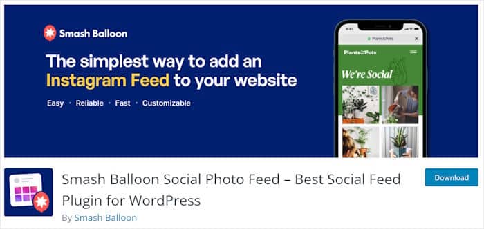 plugin social photo feed free testimonial instagram