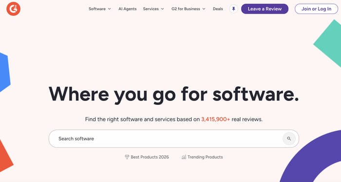 g2 yelp alternative for software