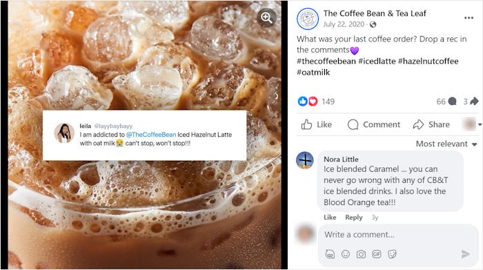 esempio di recensione su facebook