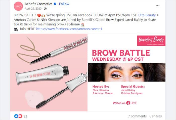 condividere la guida online su facebook