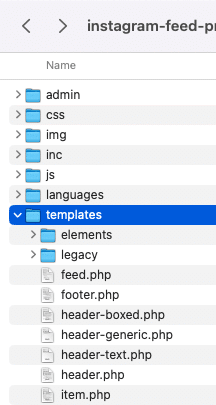 pasta de modelos encontrada no instagram feeds pro