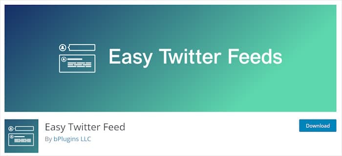 einfaches Twitter-Feed-Plugin