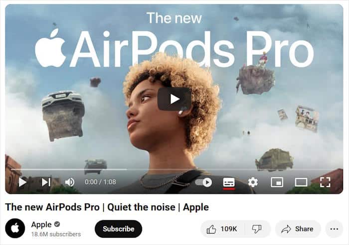 ビデオ・ティーザー・トレーラーの例