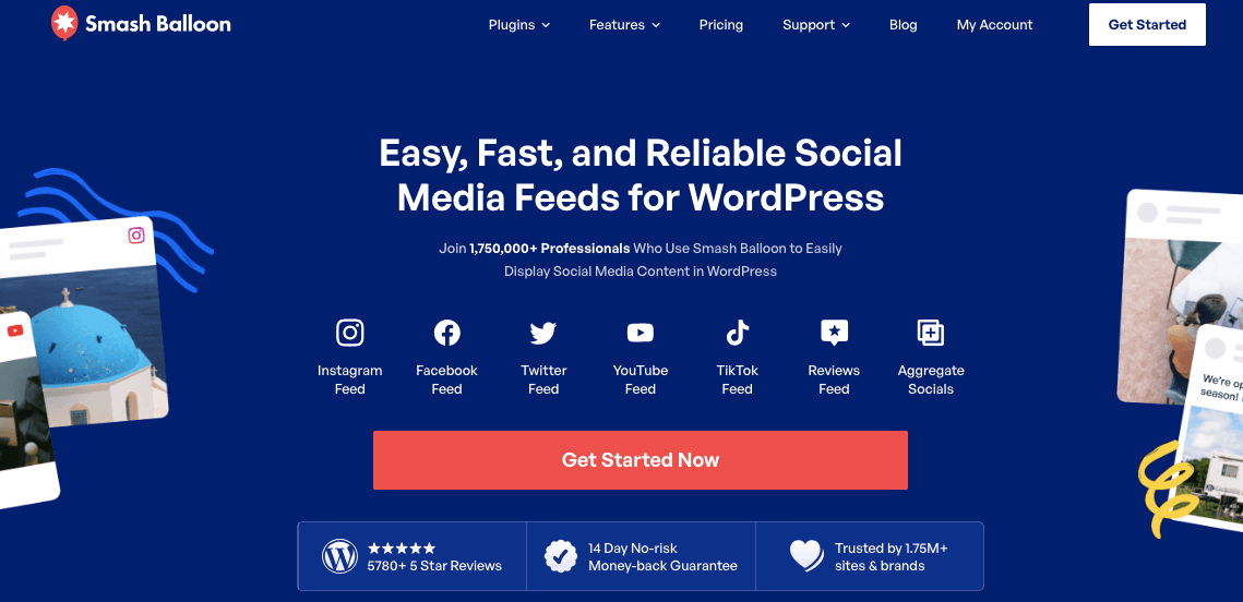 smash balloon social media feed plugins for wordpress