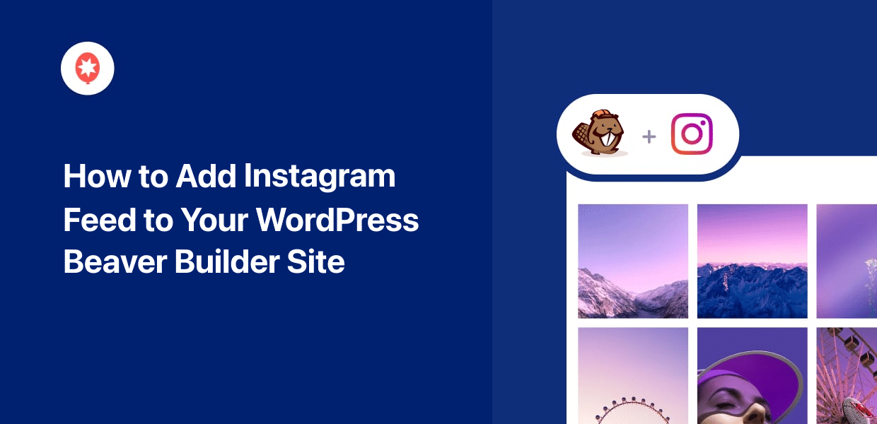cómo añadir el feed de instagram a tu sitio web beaver builder