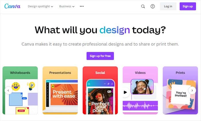 canvaビジュアルデザインツール