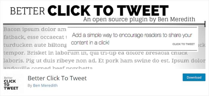migliore strumento di markting click to tweet per twitter
