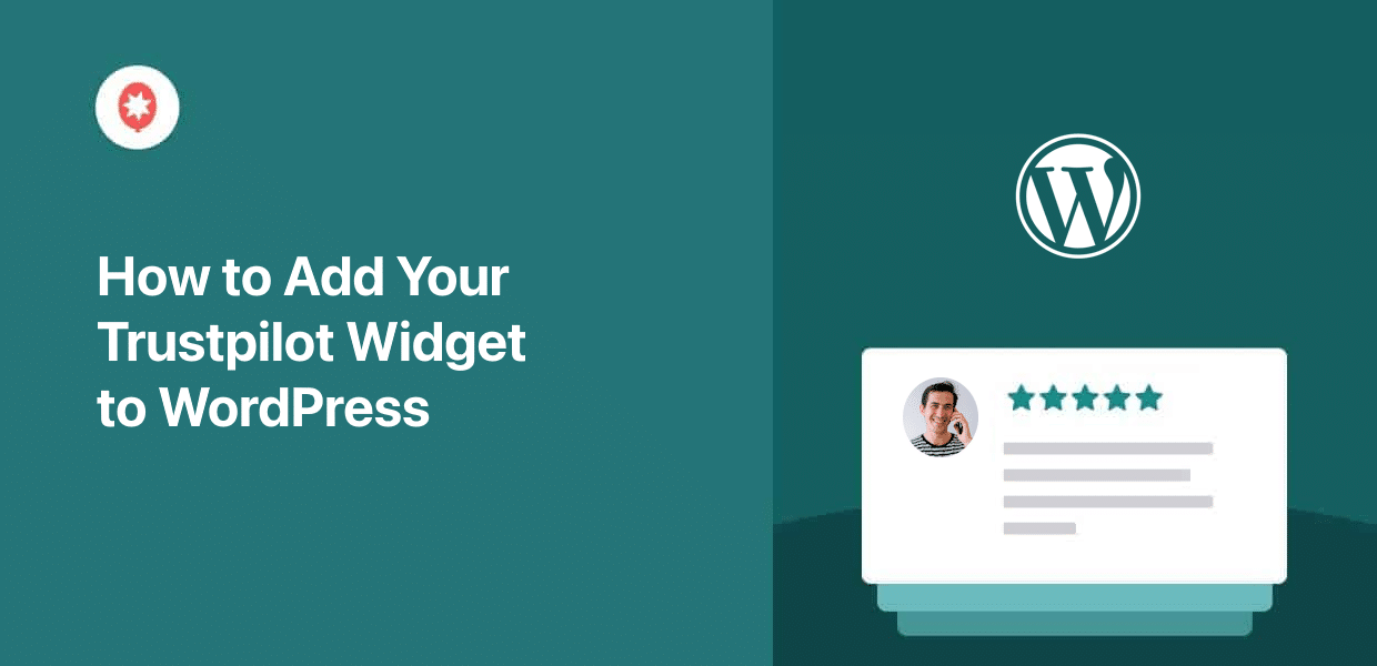 add trustpilot widget to wordpress