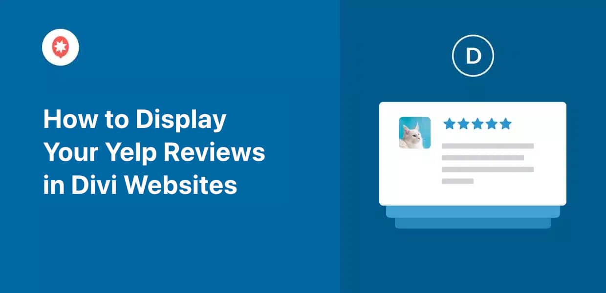 how to display yelp reviews in divi