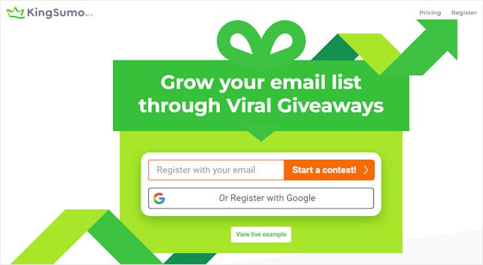 kingsumoワードプレスプレゼントプラグイン