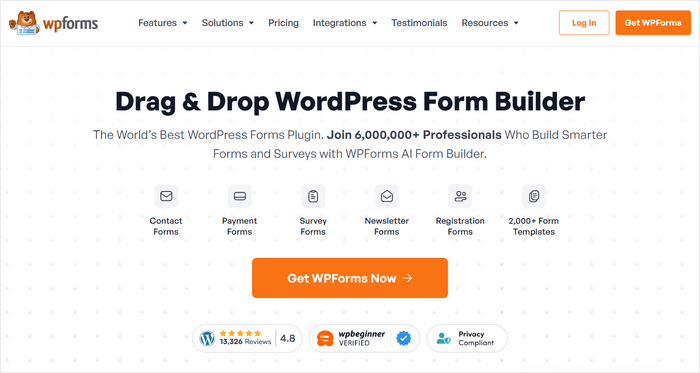 WPForms for WooCommerce