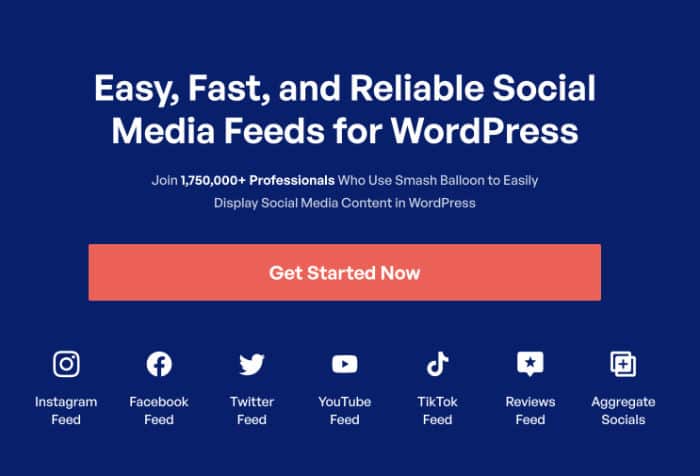 smash balloon homepage