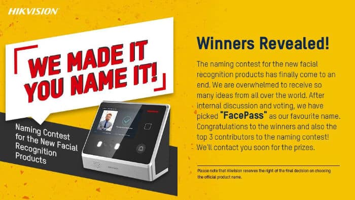 naming contest on social media example