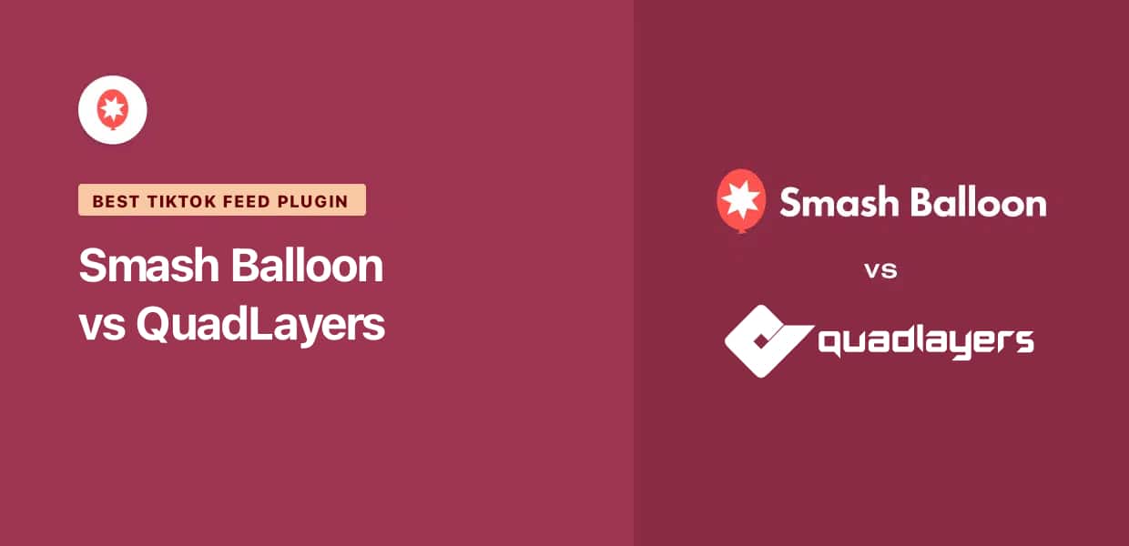 smash balloon vs quadlayers miglior plugin feed tiktok