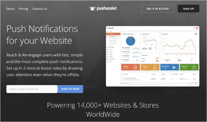 pushassist push notification tool