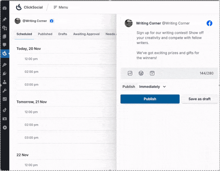 añadir imagen a una publicación de facebook