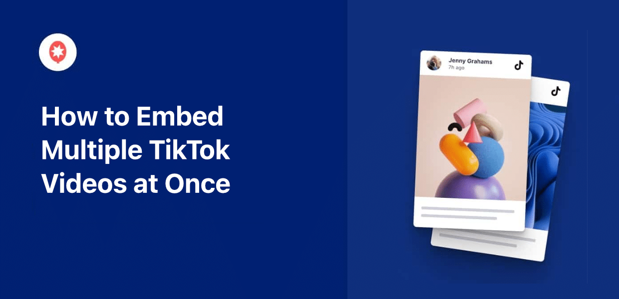 mehrere Tiktok-Videos gleichzeitig einbetten