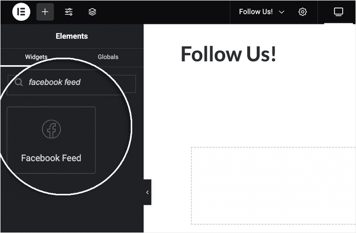 Suche nach facebook feed block elementor