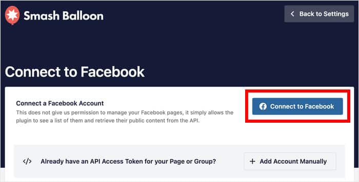 connectez votre site elementor à facebook