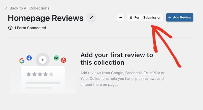verifique os envios de formulários
