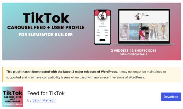 exemple de tiktok feed pl périmé