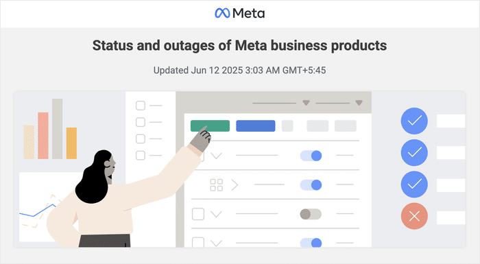utilizzare meta status per verificare se wordpress è down