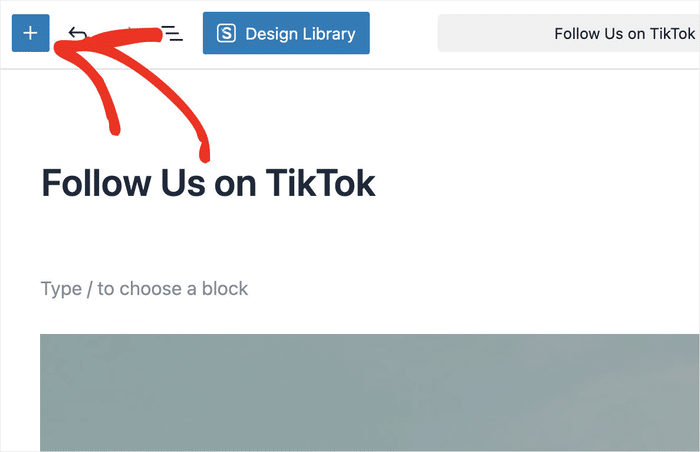 add a new block to astra page