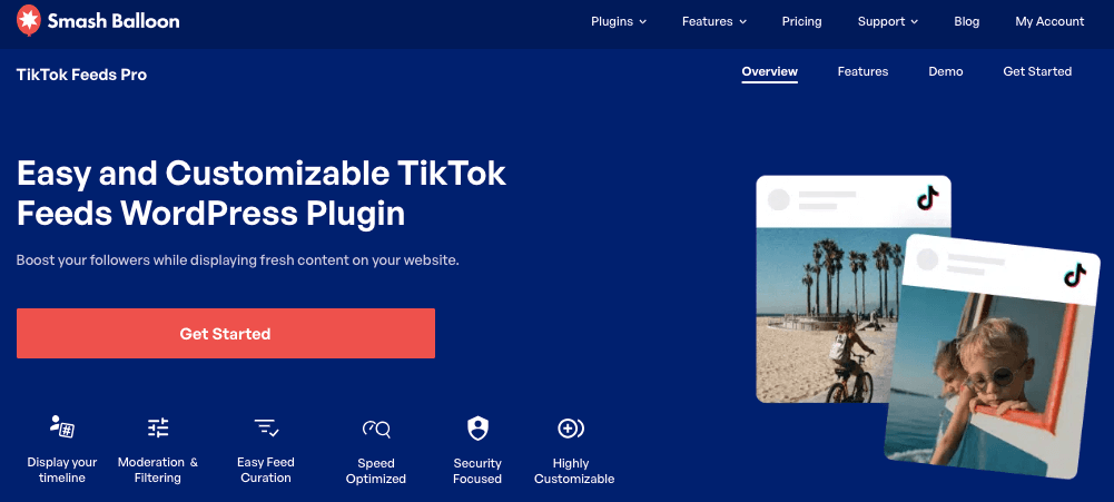 tiktok feed pro homepage