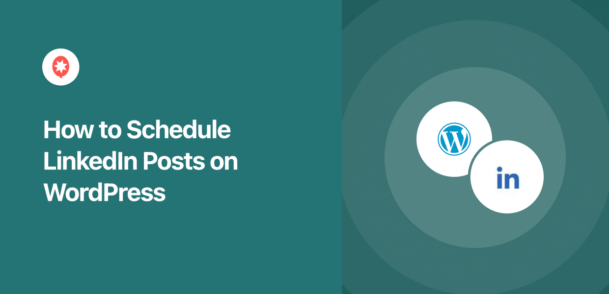 how to schedule linkedin posts on wordpress automatically