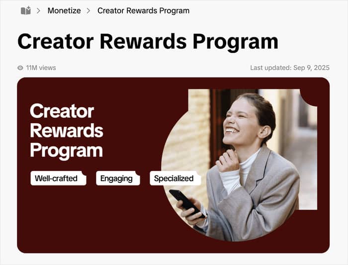 tiktok creator rewards program to monetize your account