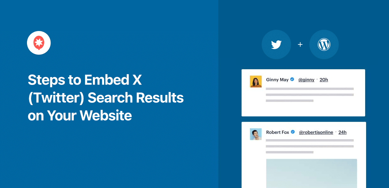 pasos para integrar los resultados de búsqueda de twitter en su sitio web