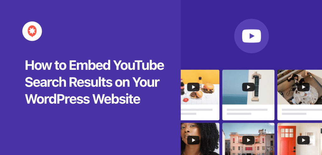 cómo incrustar los resultados de búsqueda de youtube en su sitio web wordpress